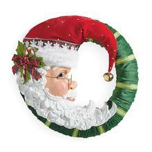 Santa Claus fabric hanging pillow pendant holiday decoration