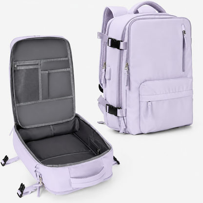 Travel Backpack Carry On Laptop Organizer Shoe Pocket