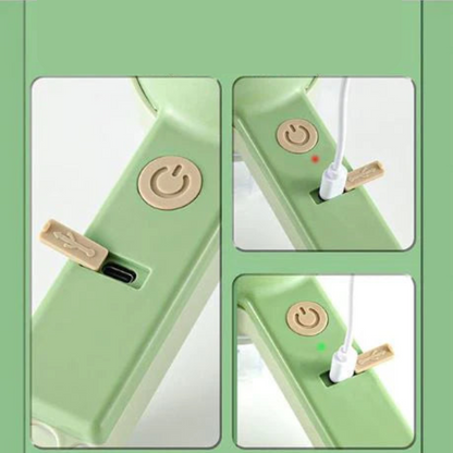 Electric food chopper with transparent slicing and chopping cups