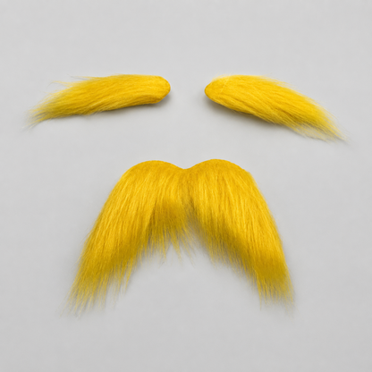 Pair of costume eyebrows from the accessory set