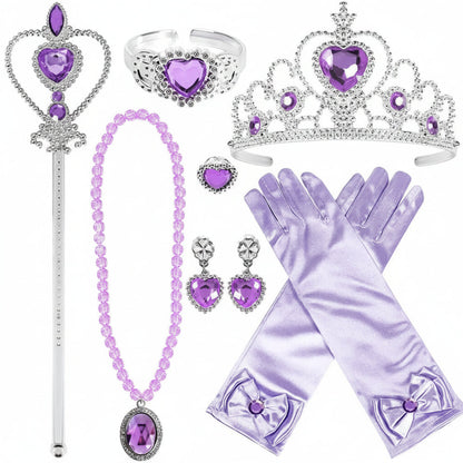 Princess costume earrings from the dress-up set