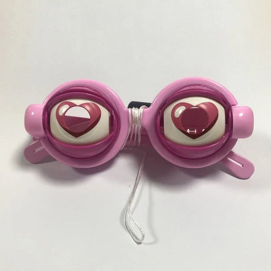 Novelty party glasses as a funny costume accessory