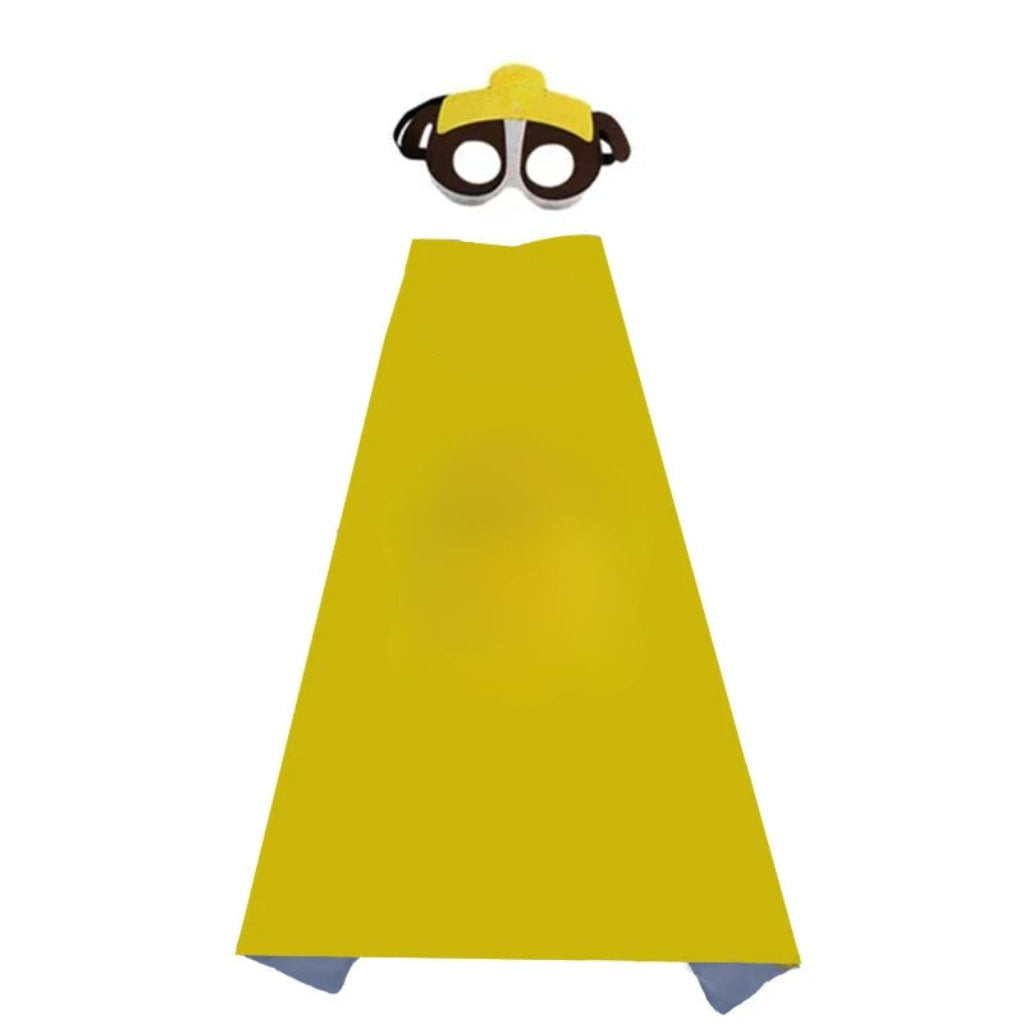 Neck tie fastening on the kids costume cape